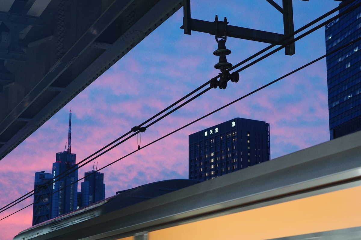 Tokyo sunset