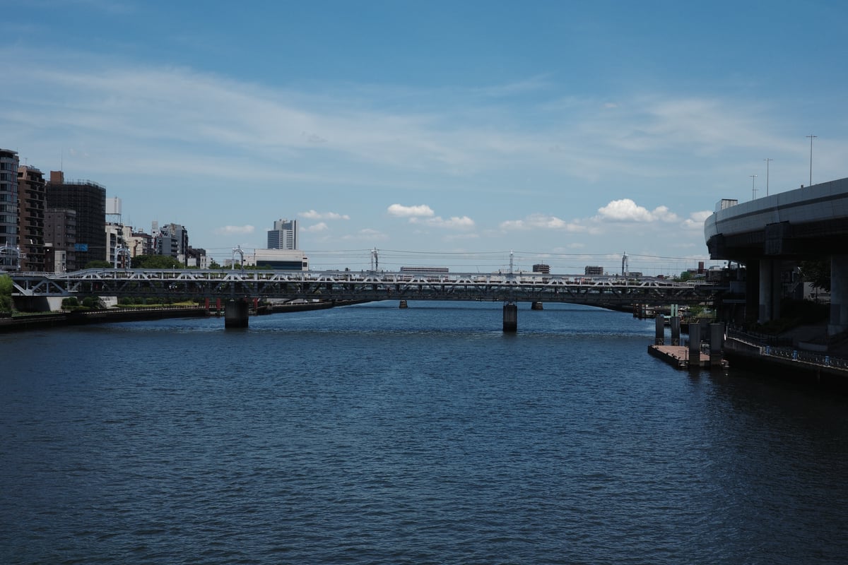 JR Sōbu Line Sumida River Bridge